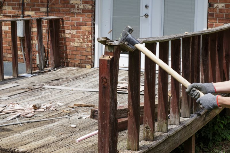 Deck Paint Removal
