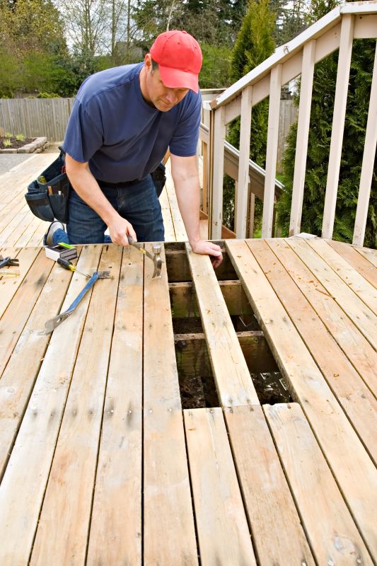 Deck Paint Removal